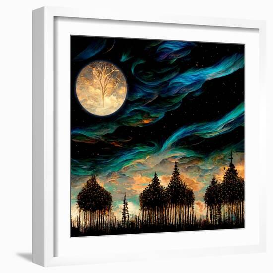 Fairy Forest III-null-Framed Giclee Print