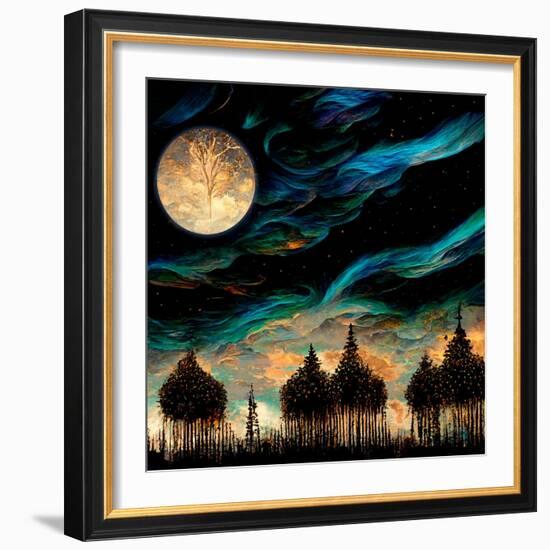 Fairy Forest III-null-Framed Giclee Print