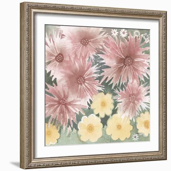 Fairy Garden II Pastel-Kathrine Lovell-Framed Art Print