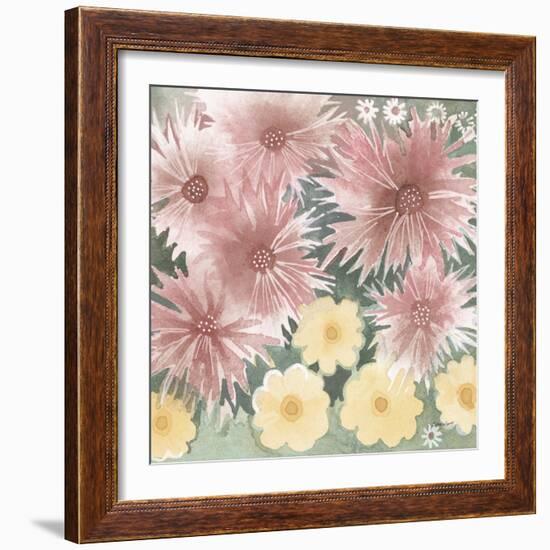 Fairy Garden II Pastel-Kathrine Lovell-Framed Art Print