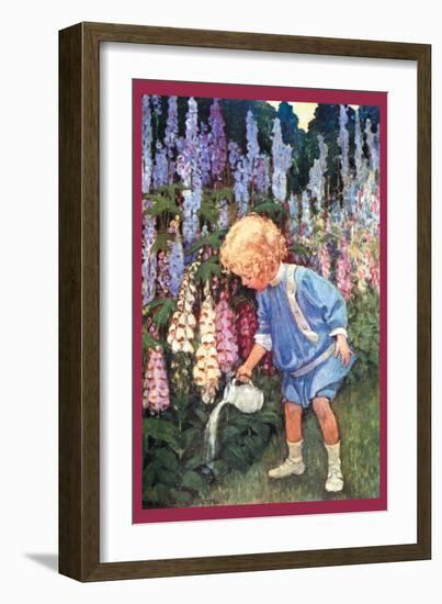 Fairy Gardens-Jessie Willcox-Smith-Framed Art Print