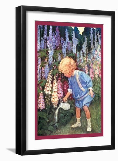 Fairy Gardens-Jessie Willcox-Smith-Framed Art Print