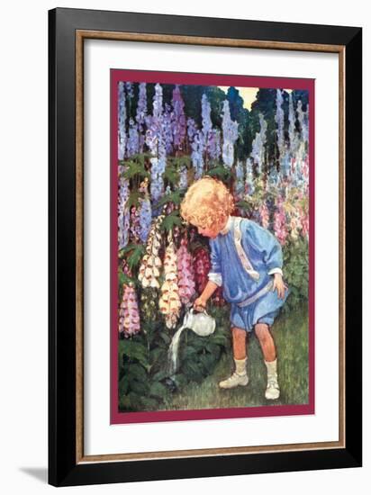 Fairy Gardens-Jessie Willcox-Smith-Framed Art Print