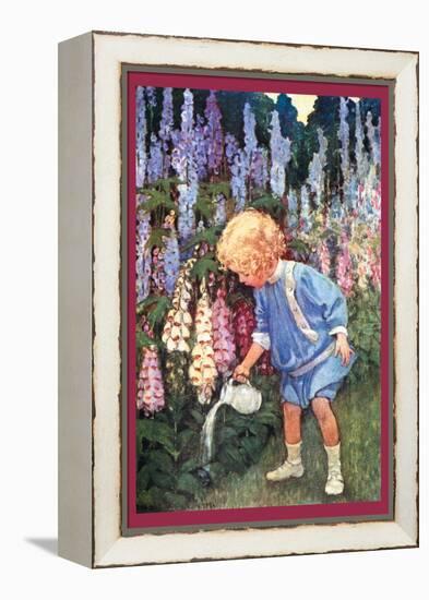 Fairy Gardens-Jessie Willcox-Smith-Framed Stretched Canvas