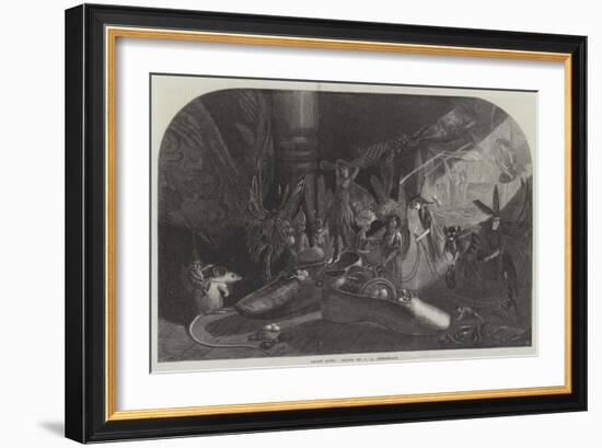 Fairy Gifts-John Anster Fitzgerald-Framed Giclee Print