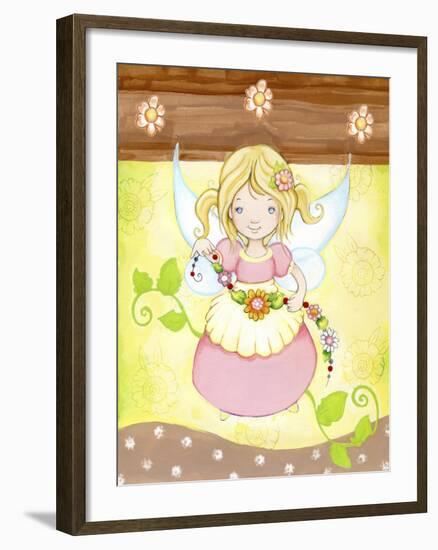 Fairy in my Garden-Valarie Wade-Framed Giclee Print