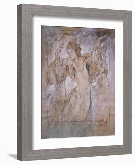 Fairy Leaf-Marta Gottfried-Framed Giclee Print