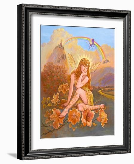 Fairy of Fantasy-Judy Mastrangelo-Framed Giclee Print