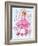 Fairy of the Pinks-Judy Mastrangelo-Framed Giclee Print