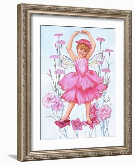 Fairy of the Pinks-Judy Mastrangelo-Framed Giclee Print