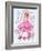 Fairy of the Pinks-Judy Mastrangelo-Framed Giclee Print