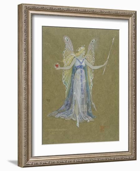 Fairy Princess, 19th Century-Walter Crane-Framed Giclee Print