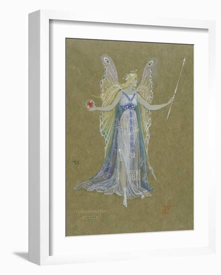 Fairy Princess, 19th Century-Walter Crane-Framed Giclee Print
