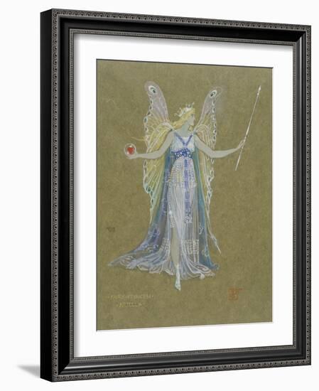 Fairy Princess, 19th Century-Walter Crane-Framed Giclee Print