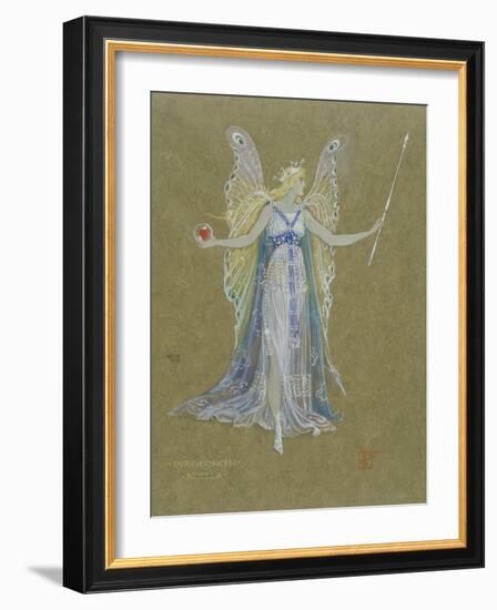 Fairy Princess, 19th Century-Walter Crane-Framed Giclee Print