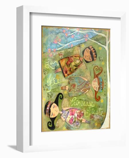 Fairy Princess Nap-Wyanne-Framed Giclee Print