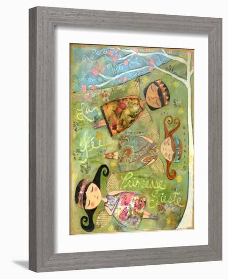 Fairy Princess Nap-Wyanne-Framed Giclee Print