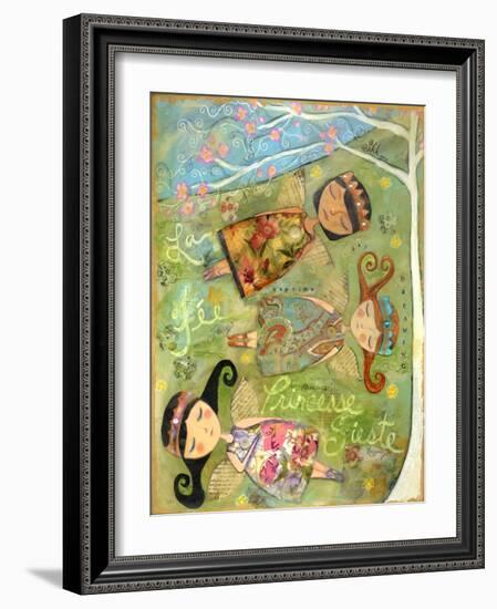 Fairy Princess Nap-Wyanne-Framed Giclee Print