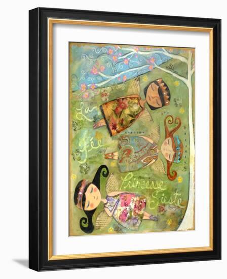 Fairy Princess Nap-Wyanne-Framed Giclee Print