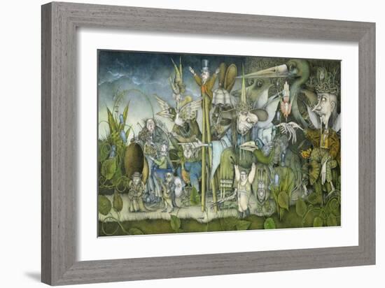 Fairy Procession-Wayne Anderson-Framed Giclee Print