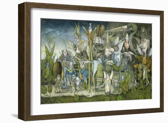 Fairy Procession-Wayne Anderson-Framed Giclee Print