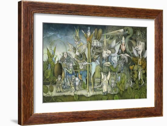 Fairy Procession-Wayne Anderson-Framed Giclee Print