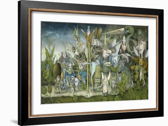 Fairy Procession-Wayne Anderson-Framed Giclee Print