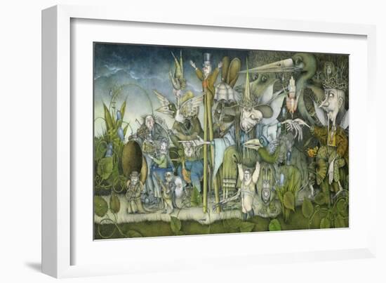 Fairy Procession-Wayne Anderson-Framed Giclee Print