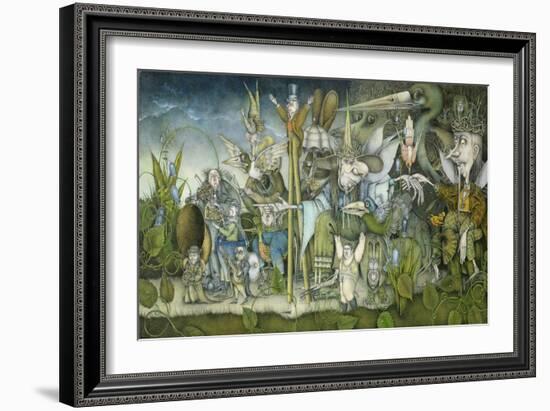 Fairy Procession-Wayne Anderson-Framed Giclee Print