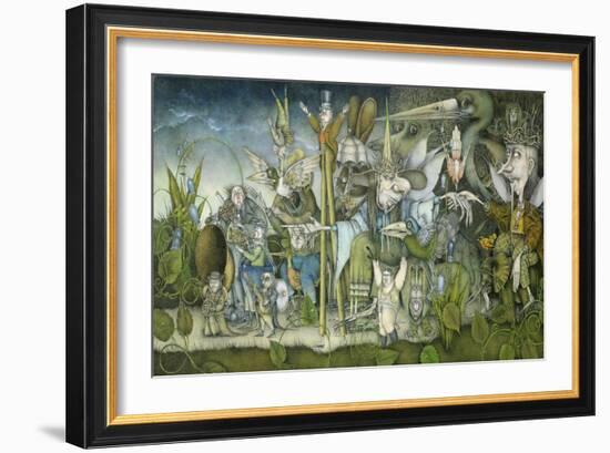 Fairy Procession-Wayne Anderson-Framed Giclee Print