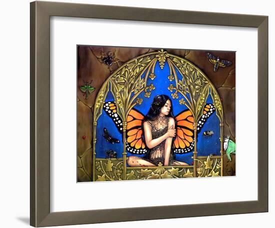 Fairy Queen of Insects-Jasmine Becket-Griffith-Framed Art Print