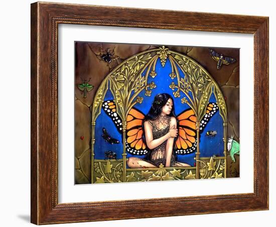 Fairy Queen of Insects-Jasmine Becket-Griffith-Framed Art Print