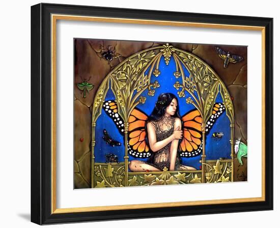 Fairy Queen of Insects-Jasmine Becket-Griffith-Framed Art Print