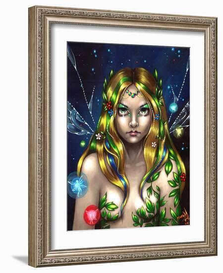 Fairy Queen Titania-Jasmine Becket-Griffith-Framed Art Print