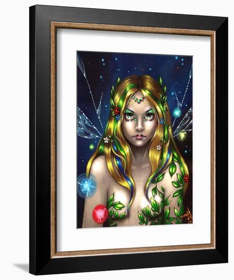 Fairy Queen Titania-Jasmine Becket-Griffith-Framed Art Print