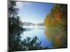 Fairy Stone Lake, Fairy Stone State Park, Virginia, USA-Charles Gurche-Mounted Photographic Print