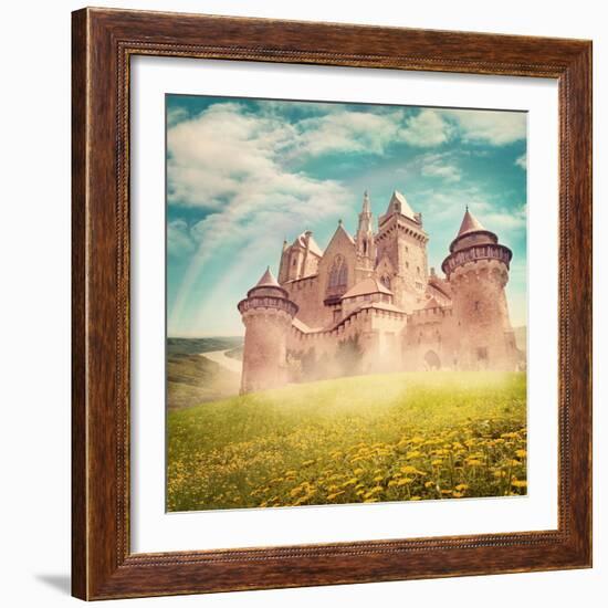 Fairy Tale Princess Castle from Dreams-egal-Framed Photographic Print