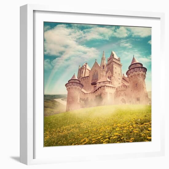 Fairy Tale Princess Castle from Dreams-egal-Framed Photographic Print