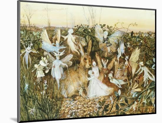 Fairy Twilight-John Anster Fitzgerald-Mounted Premium Giclee Print