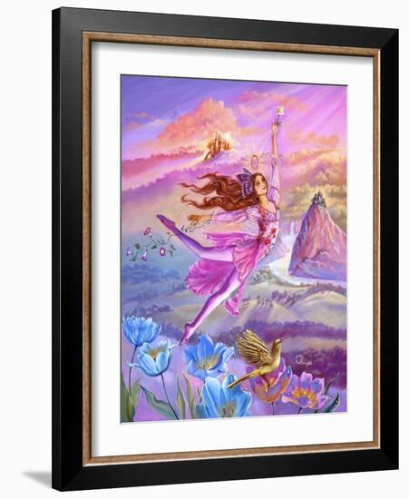 Fairy Voyage-Judy Mastrangelo-Framed Giclee Print