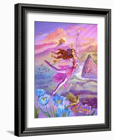 Fairy Voyage-Judy Mastrangelo-Framed Giclee Print