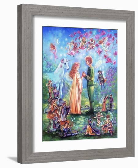 Fairy Wedding-Judy Mastrangelo-Framed Giclee Print