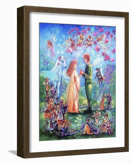 Fairy Wedding-Judy Mastrangelo-Framed Giclee Print