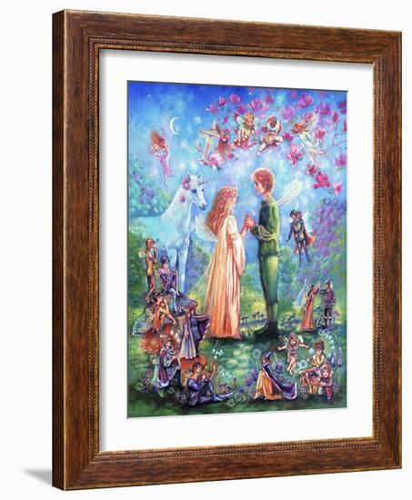 Fairy Wedding-Judy Mastrangelo-Framed Giclee Print