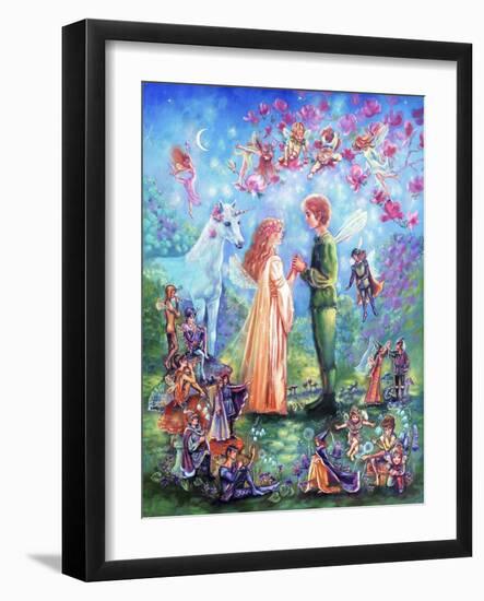 Fairy Wedding-Judy Mastrangelo-Framed Giclee Print