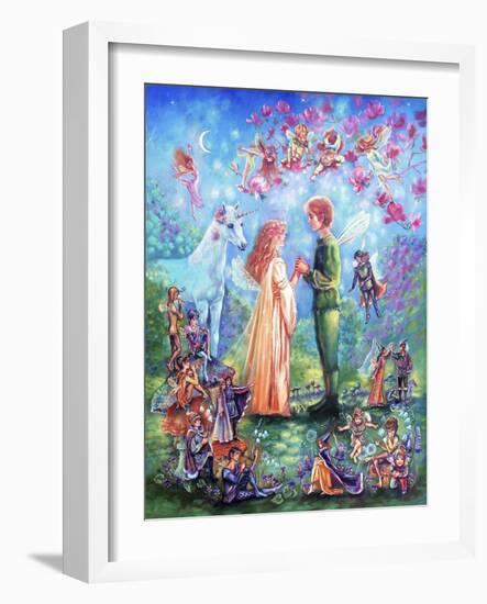 Fairy Wedding-Judy Mastrangelo-Framed Giclee Print