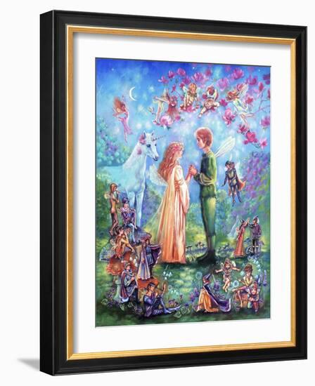 Fairy Wedding-Judy Mastrangelo-Framed Giclee Print