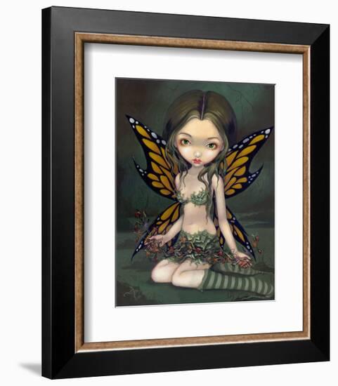 Fairy with Dried Flowers-Jasmine Becket-Griffith-Framed Art Print