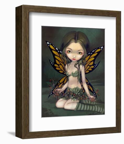 Fairy with Dried Flowers-Jasmine Becket-Griffith-Framed Art Print