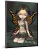 Fairy with Dried Flowers-Jasmine Becket-Griffith-Mounted Art Print